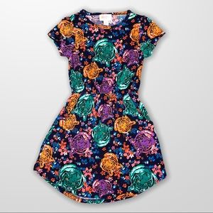 Lularoe Tiger May 4t stretch dress